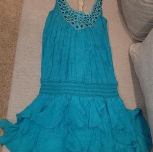 Teal Summer dress